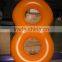 Factory custom logo inflatable single water slide tube amusement park tube river