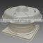 High-airflow minimal noise roof mounted exhaust fan