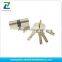 normal computer brass handle electric master euro profile tubular key door handle round high security round cylinder lock