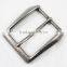 Nickel antique coat belt pin metal buckle