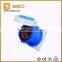 IP67 Round 3 Pins Copper High Current 125A Industrial Power Plugs