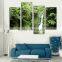 Forest waterfall canvas painting home wall decoration