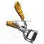 Leopard pattern pp handle carbon steel Eyelash curler