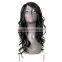 New coming 24inch virgin hair girl synthetic wig long curl wig