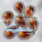 20*30MM Wholesale Teardrop Rhinestone Beads Resin crystal Flat Back Beads Without hole