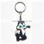 Hot selling hard pvc keychain