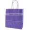 Recyclable Bright Paper Party Bags Gift kraft paper shopping Bag