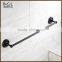 Unique And Versatile Matte Black Zinc Alloy Polished ORB Wall Mounted Bathroom Sanitary Items Bathroom Fittings Set