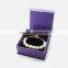 Purple glare High Quality Cheap Paper & Plush Gift Box Jewelry Case
