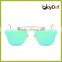 Fashion Retro Women Sunglasses Green Mirror High Quality Metal Eyewear Vintage Sun Glasses
