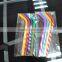 2016Hot Selling China Gold Drinking Straws Silicone or Plastic Drinking Straw