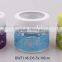 100ml glass spice bottle with metal coating