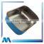 China manufacturer supply colorful lid stainless steel butter dish stainless steel butter tray stainless steel butter plate
