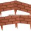 decorative plastic garden brick edging for patio fence