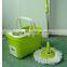 Portable office & home use stainless pole High quality hand press spin dry mop rotating mop