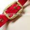 Equestrian wholesale PP halter with fleece padded Znic alloy fitting,Red,horse halter equestrian horse halter wholesale
