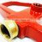 Rotary Brass 2-Arm Sprinkler With Metal Base For Lawn