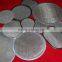 Hot sales!best price stainless steel wire mesh filter disc (factory direct sale)