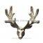 3D small size metal alloy deer head arts,reindeer part