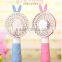 CT-740 The new mini USB charging fan Cartoon charging fan small handheld Outdoor Garden small fan