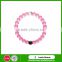 Female favorite fashion jewelry silicone spiky bead bracelets