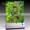 SJLJ013400 artifcial grass wall decorative plastic garden hedge with pot