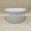 High quality Stocked bakeware sala bowl /flat bottom round bowl
