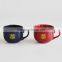 2017 wholesale 25OZ promotional stoneware cheap jumbo soup mug