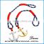 New design silver/gold anchor various rope nylon anchor bracelet
