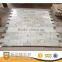 Calcutta gold square shape micro marble mosaic tile with 1cm thickness