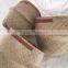 Seagrass storage baskets with leather hanldes, belly decorative seagrass baskets