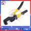 plastic carrying case multi-function hydraulic cable lug crimping tool for crimping terminal