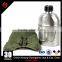 Portable 1L Military Army Aluminum Water Bottle Canteen with Storage Bag and Aluminum Mess Tin