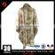 Middle East Light Desert Camouflage 210T Polyester PU Coating Taffeta Ripstop Military Army Poncho
