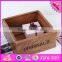 2016 new fashion children wooden kids storage box, most popular wooden kids storage box W08C162