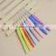 8pcs Colorful Soft Plastic Handle Aluminum Crochet Hooks Knitting Needles Set