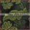 Metallic golden floral embroidery mesh fabric, shining all over embroidery design
