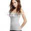 Plain Gray Stripe Stringer Tank Top Custom