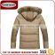 Winter Warm Fur Hoody Man Quilting Padded Jacket