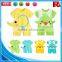 China  cotton printing funny wholesale cute animal cheap prices on baby clothes 2015