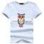 2015 High Qaulity Cute Owl Pattern Boys T-Shirt Wholesale
