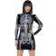 Witch hazel woman dress robe Halloween costume