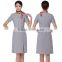 Newest Design Ladies airline uniform Air Stewardess Uniform Wholeale