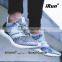 Eco-Friendly Pattern Flat Mix-Color Shoelace with Metal/Plastic Aglets Ends - over 10 Colors Available - Accept Custom - Black