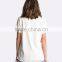 100% Cotton short sleeves oversize fit t shirt,custom printing women boyfriend t-shirt 2016