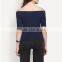 Off the shoulder t shirt impression en chine price china