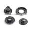 20mm 4 part brass metal button bubble snap button Italy snap fasteners black/nickle/Bronze FP-029