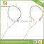 Whosales Crystal Pendant Three Layers of Pearl Collarbone Chain Necklace