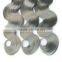 Halo Hair Extensions,Ombre Weave 1B Silver Grey Human Hair,Dumei Hair