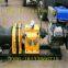 Diesel Gasoline Winch Winch Motorized Grinder